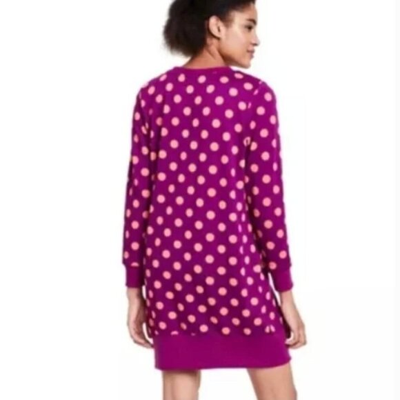 Victor Glemaud for Target Polka Dot Sweatshirt Tunic Dress - Picture 4 of 16
